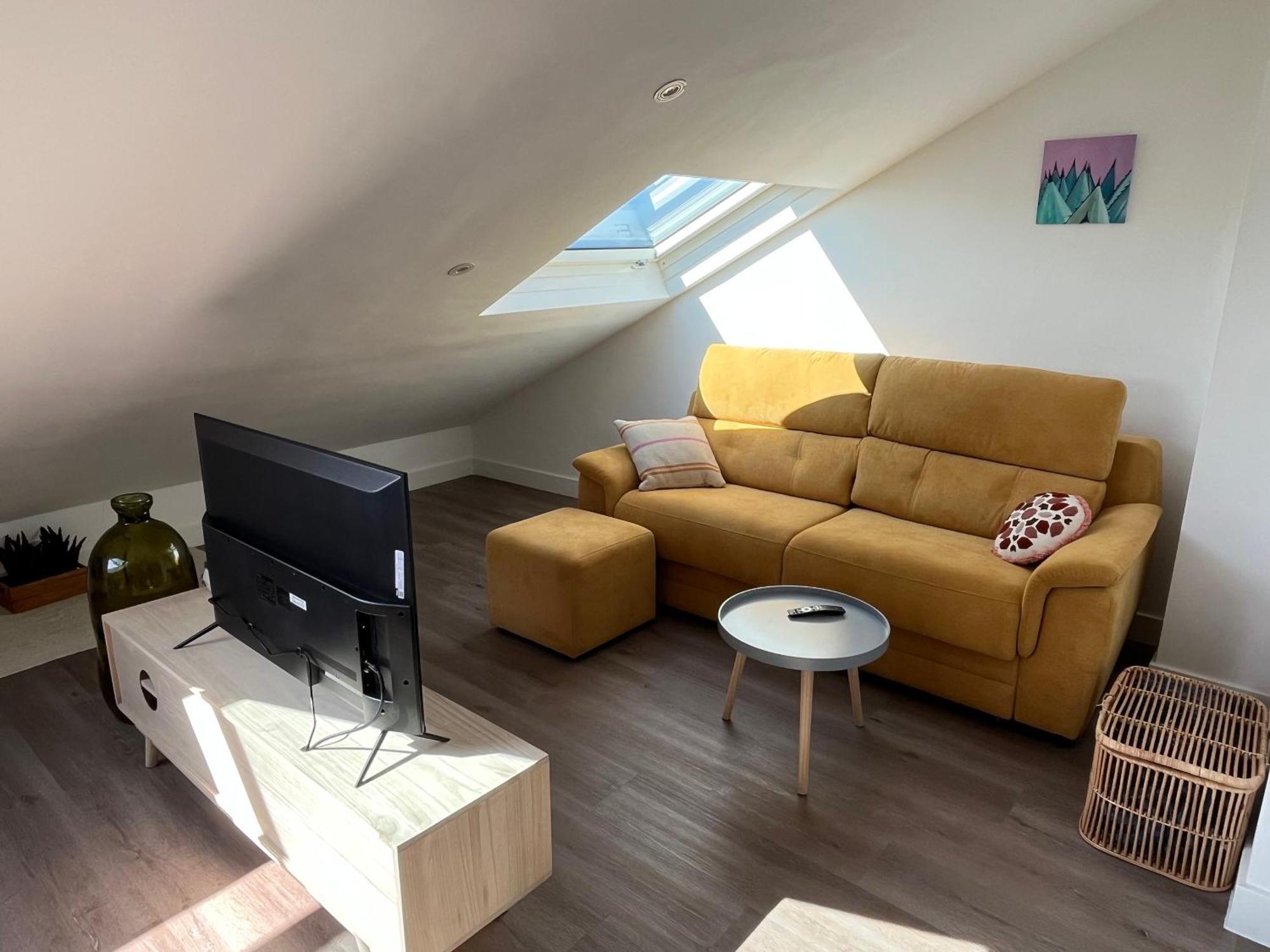 Atico Con Vistas En Raxo Lägenhet Exteriör bild